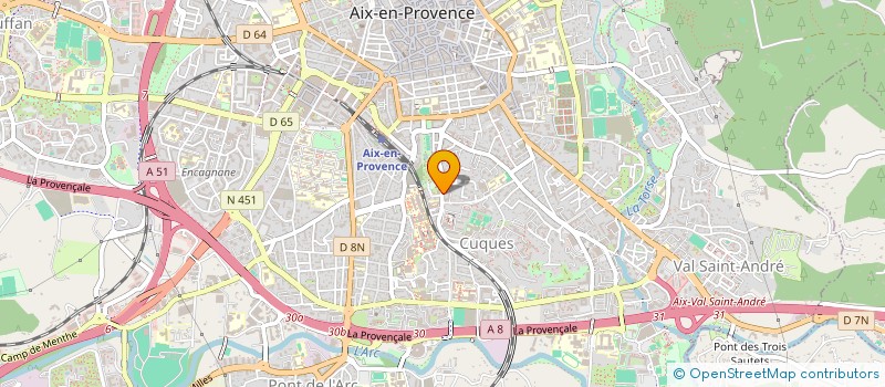 localisation de l'entreprise MONSIEUR GILLES GIESSNER à AIX-EN-PROVENCE