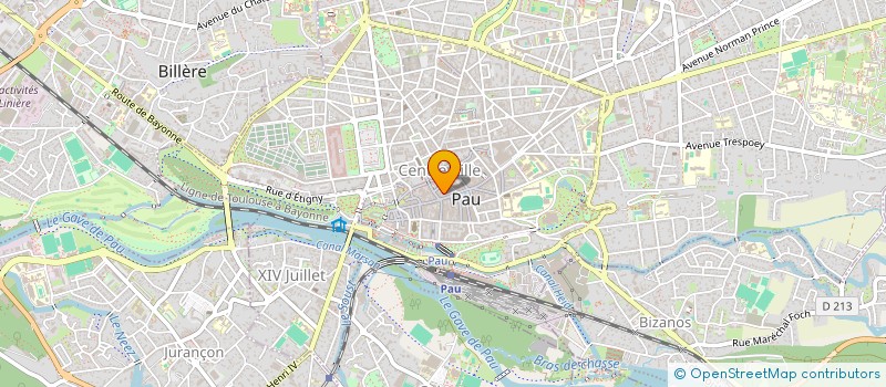 localisation de l'entreprise MONSIEUR GILLES GINOT à PAU