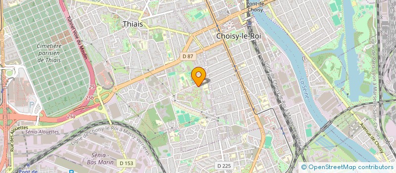 localisation de l'entreprise MONSIEUR GILLES GIOVANNONE  THIAIS