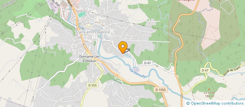 localisation de l'entreprise MONSIEUR GILLES GIRAUDO à TRANS-EN-PROVENCE