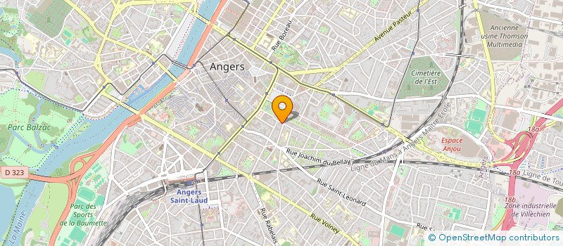 localisation de l'entreprise MONSIEUR GILLES GIROU à ANGERS