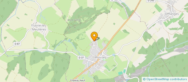 localisation de l'entreprise MONSIEUR GILLES GLAB  MOISSEY