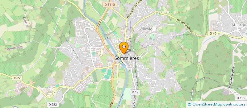 localisation de l'entreprise MONSIEUR GILLES GLAZIOU  SOMMIERES