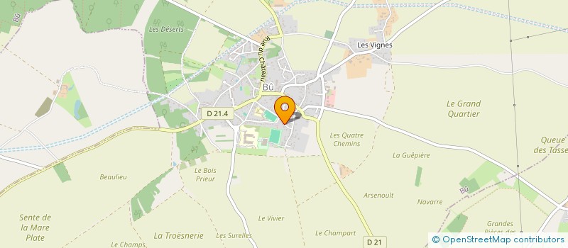 localisation de l'entreprise MONSIEUR GILLES GODIN à BU
