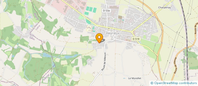 localisation de l'entreprise MONSIEUR GILLES GOLONKA  HEYRIEUX