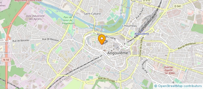 localisation de l'entreprise MONSIEUR GILLES GOMEZ à ANGOULEME