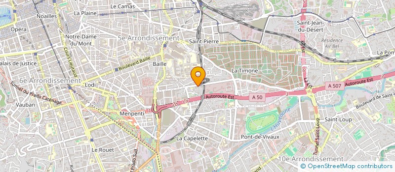 localisation de l'entreprise MONSIEUR GILLES GONNARD  MARSEILLE