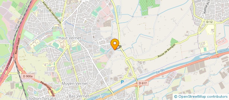 localisation de l'entreprise MONSIEUR GILLES GORET  PERPIGNAN