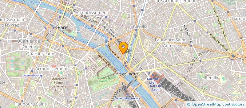 localisation de l'entreprise MONSIEUR GILLES GOUET  PARIS