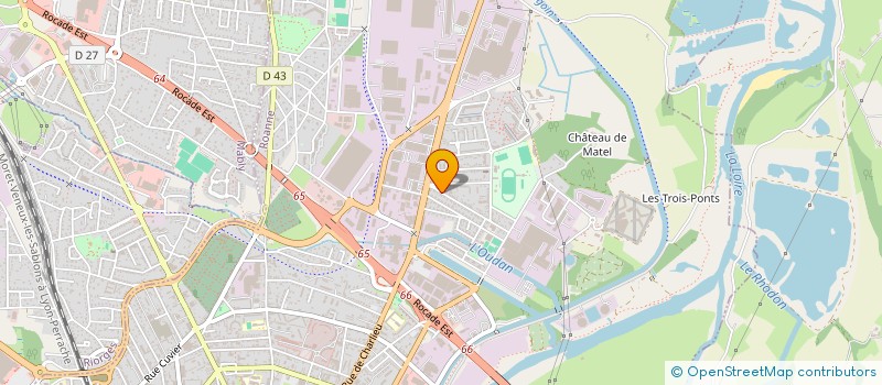 localisation de l'entreprise MONSIEUR GILLES GOUGAUD  ROANNE