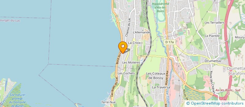 localisation de l'entreprise MONSIEUR GILLES GRANGEAT  TRESSERVE