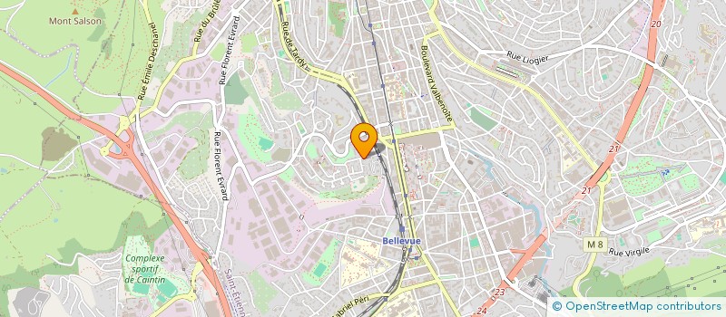 localisation de l'entreprise MONSIEUR GILLES GRANOUILLET  SAINT-ETIENNE