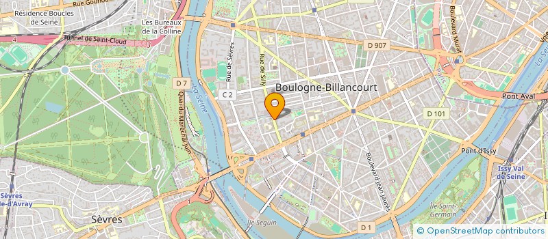 localisation de l'entreprise MONSIEUR GILLES GRARE à BOULOGNE-BILLANCOURT
