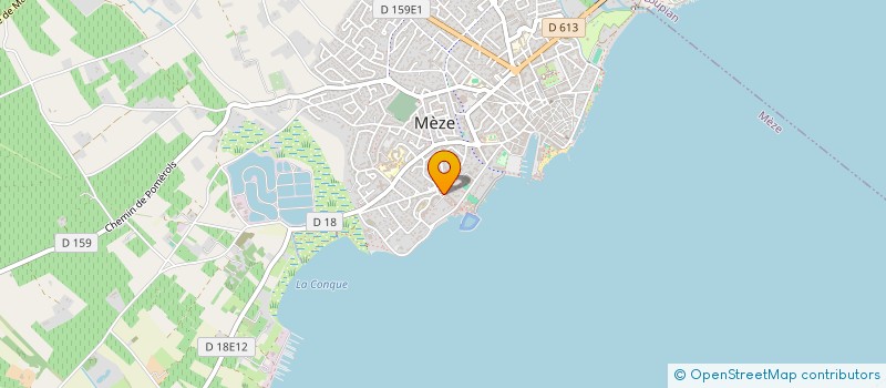 localisation de l'entreprise MONSIEUR GILLES GREARD à MEZE