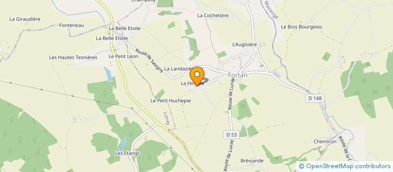 localisation de l'entreprise MONSIEUR GILLES GRELAT à FORTAN