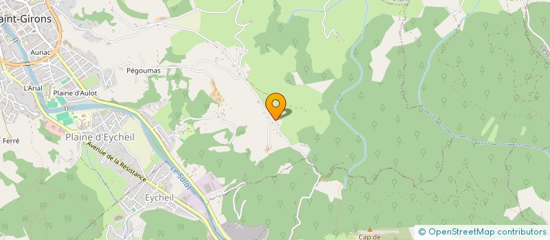 localisation de l'entreprise MONSIEUR GILLES GRENIER à SAINT-GIRONS