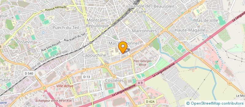 localisation de l'entreprise MONSIEUR GILLES GRID à NIMES