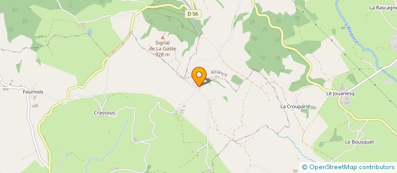 localisation de l'entreprise MONSIEUR GILLES GRIMAL  DURENQUE