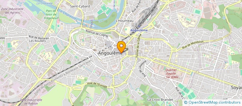 localisation de l'entreprise MONSIEUR GILLES GRIS à ANGOULEME