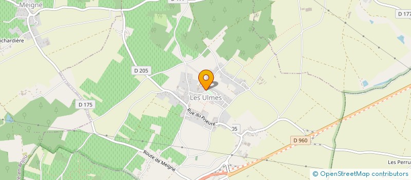 localisation de l'entreprise MONSIEUR GILLES GROLLEAU  DOUE-EN-ANJOU