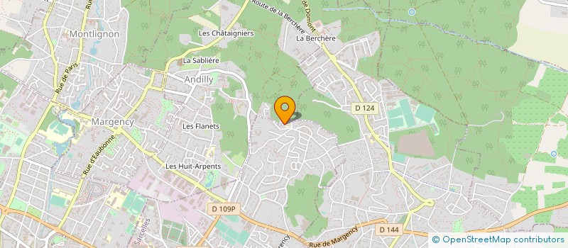 localisation de l'entreprise MONSIEUR GILLES GROSS à SOISY-SOUS-MONTMORENCY