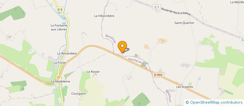 localisation de l'entreprise MONSIEUR GILLES GROUAS à PERCHE-EN-NOCE