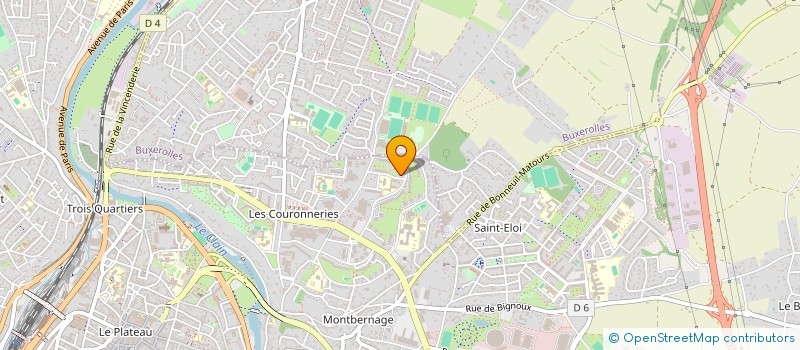 localisation de l'entreprise MONSIEUR GILLES GRUET  POITIERS