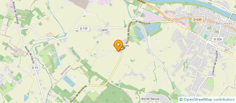 localisation de l'entreprise MONSIEUR GILLES GUALANDRIS  BESSIERES