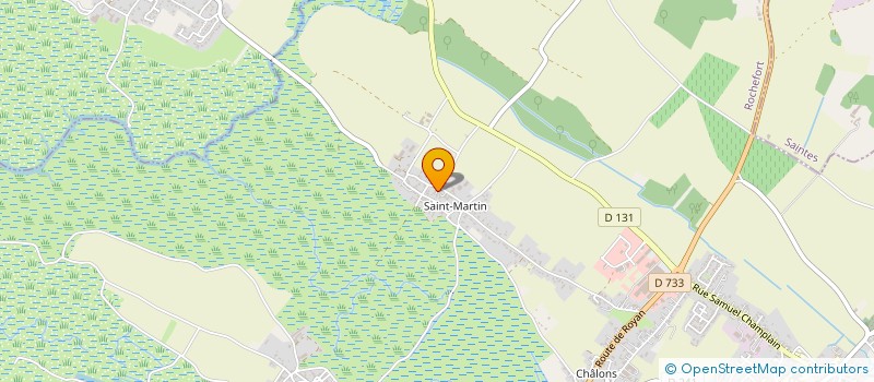 localisation de l'entreprise MONSIEUR GILLES GUECHOUD  LE GUA