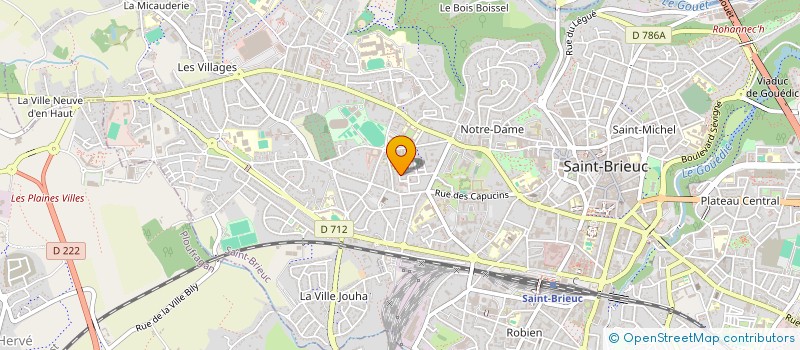 localisation de l'entreprise MONSIEUR GILLES GUERNION à SAINT-BRIEUC