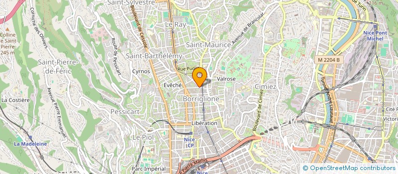 localisation de l'entreprise MONSIEUR GILLES GUESDON à NICE