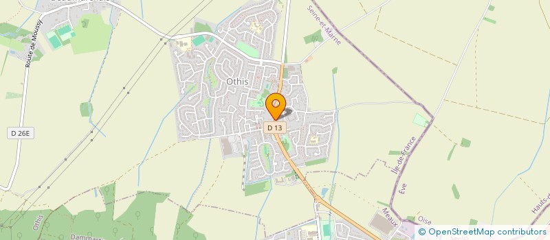 localisation de l'entreprise MONSIEUR GILLES GUEZ  OTHIS