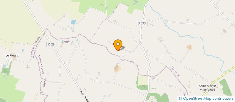 localisation de l'entreprise MONSIEUR GILLES GUIFFAULT  SAINT-DENIS-D'ANJOU