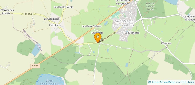localisation de l'entreprise MONSIEUR GILLES GUIFFAULT à SAINT-GEORGES-SUR-LOIRE