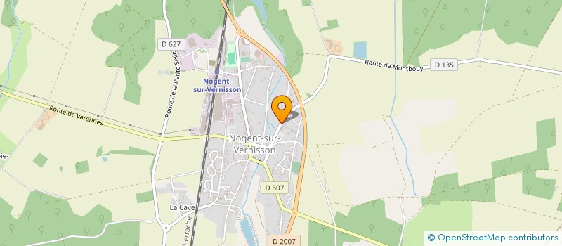 localisation de l'entreprise MONSIEUR GILLES GUILLAUME à NOGENT-SUR-VERNISSON