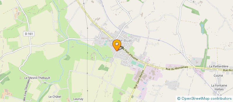 localisation de l'entreprise MONSIEUR GILLES GUILMIN à ISIGNY-LE-BUAT
