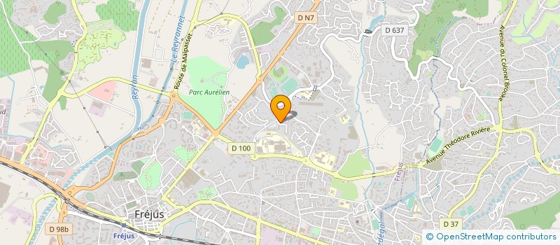 localisation de l'entreprise MONSIEUR GILLES GUYONNET à FREJUS