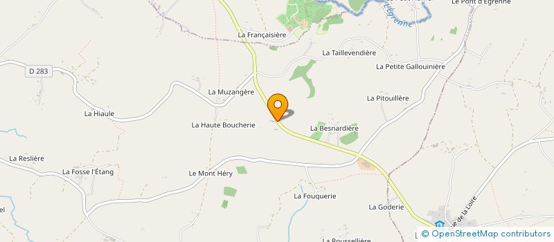 localisation de l'entreprise MONSIEUR GILLES GUYTARD à SOURDEVAL