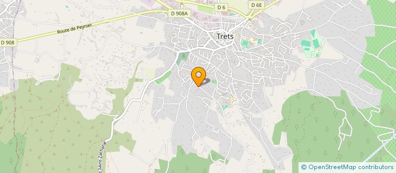 localisation de l'entreprise MONSIEUR GILLES HAAZ à TRETS