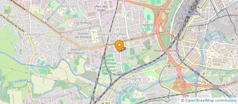 localisation de l'entreprise MONSIEUR GILLES HALBWACHS à STRASBOURG
