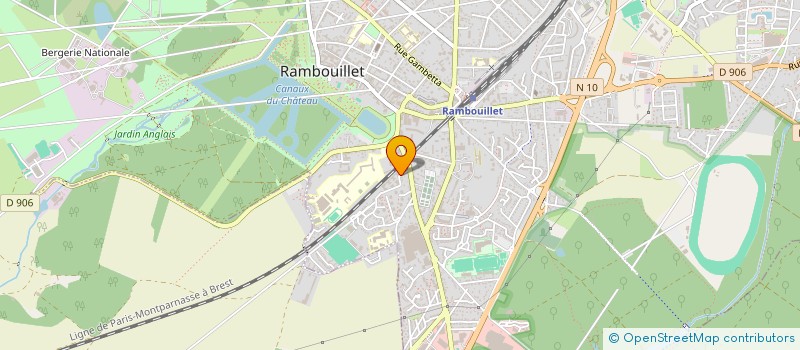 localisation de l'entreprise MONSIEUR GILLES HAMELIN à RAMBOUILLET