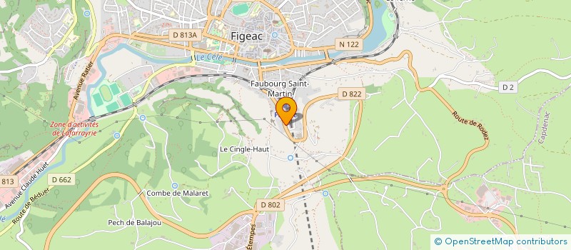 localisation de l'entreprise MONSIEUR GILLES HAMMERSCHMIDT à FIGEAC