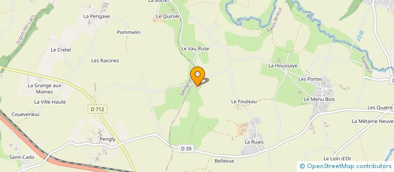 localisation de l'entreprise MONSIEUR GILLES HAMONIAUX à TREMEUR