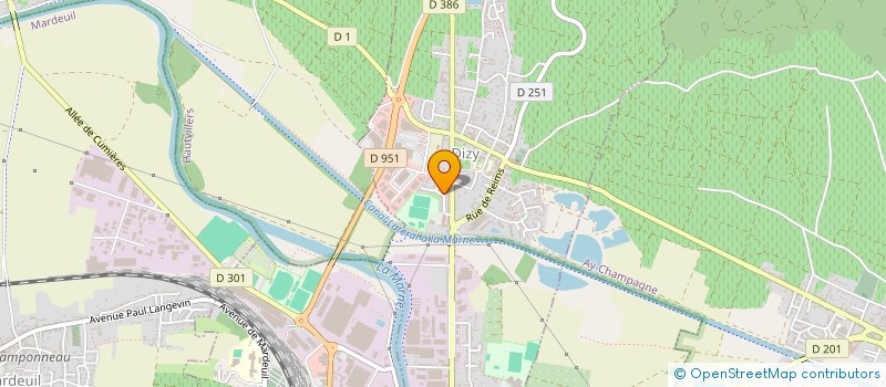 localisation de l'entreprise MONSIEUR GILLES HATON  DIZY