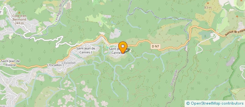 localisation de l'entreprise MONSIEUR GILLES HAUER à FREJUS