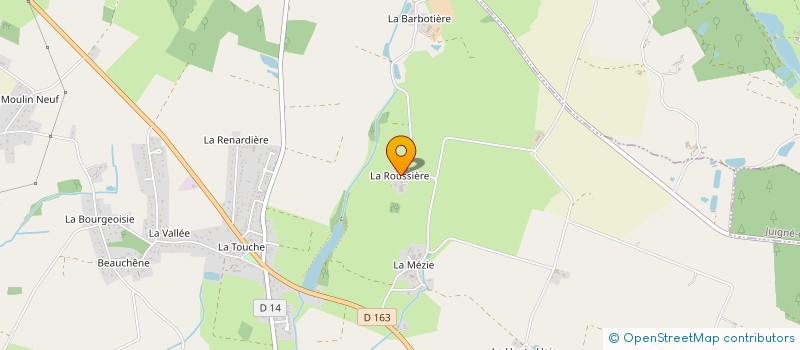 localisation de l'entreprise MONSIEUR GILLES HEAS à ERBRAY