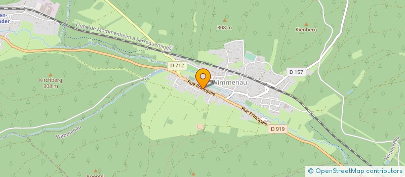 localisation de l'entreprise MONSIEUR GILLES HEIDRICH  LA PETITE-PIERRE