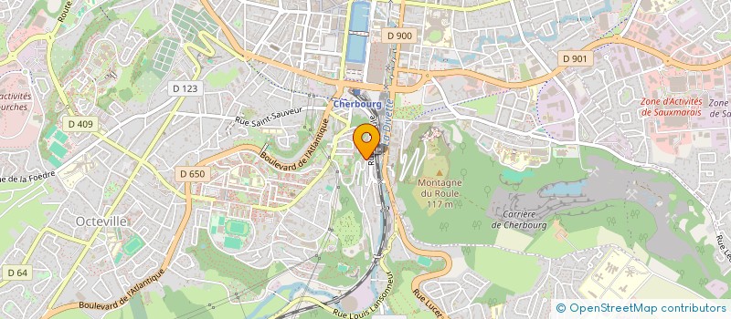 localisation de l'entreprise MONSIEUR GILLES HERBET  CHERBOURG-EN-COTENTIN