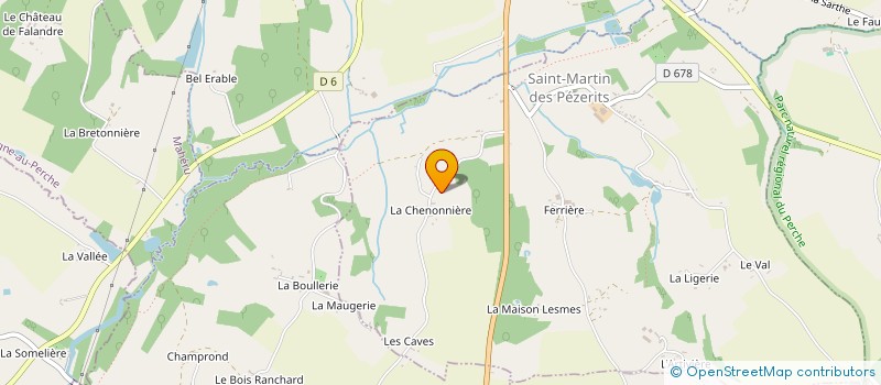 localisation de l'entreprise MONSIEUR GILLES HERBRON à SAINT-MARTIN-DES-PEZERITS