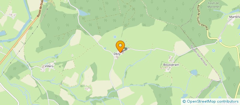 localisation de l'entreprise MONSIEUR GILLES HERIAUT  TOULON-SUR-ARROUX